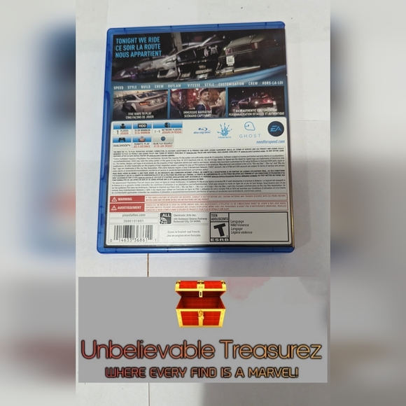 Need for speed PS4 mint - Picture 3 of 3